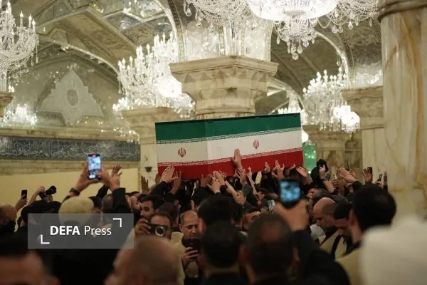 تشییع امام شهید در عراق