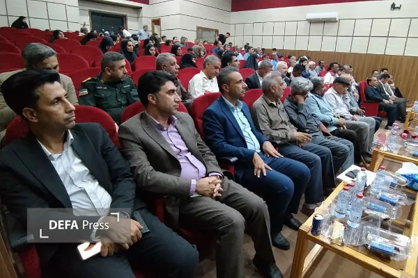 آیین تکریم و تجلیل از آزادگان سرافراز در شهرستان رودان برگزار شد آیین تکریم و تجلیل از آزادگان سرافراز در شهرستان رودان برگزار شد