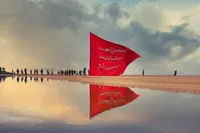 فیلم/ حال و هوای حرم حضرت امام حسین (ع) در اربعین حسینی