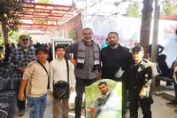 حضور بسیجیان پایگاه شهید سرلشکر معصومی ارتش قزوین در مراسم سالروز ارتحال امام خمینی(ره) در بهشت زهرا