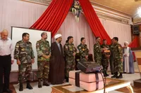 جانشین جدید قرارگاه عملیاتی لشکر ۱۶ زرهی قزوین معارفه شد