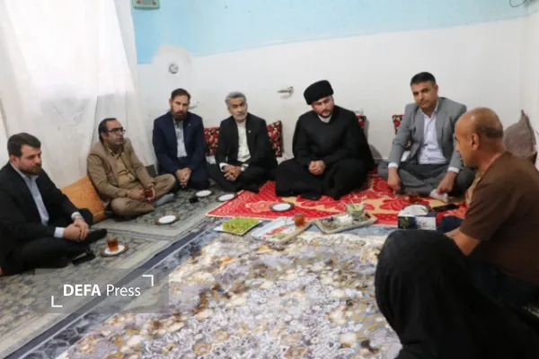 دیدار با خانواده شهدا در کهگیلویه و بویراحمد