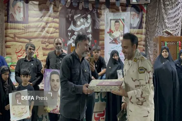 شهید مرزبانی امیرحسین شیخ هادی