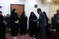 دیدار مسئولان دانشگاه فرهنگیان کهگیلویه و بویراحمد با خانواده شهید «کرم‌الله افشار»