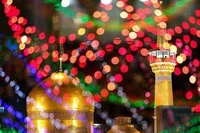 فیلم/ جشن ولادت حضرت معصومه (س) در حرم مطهر رضوی