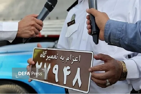 نصب پلاک اعزام به تعمیرگاه برای خودرو‌های دودزا/ هشدار پلیس به خودرو‌های آلاینده