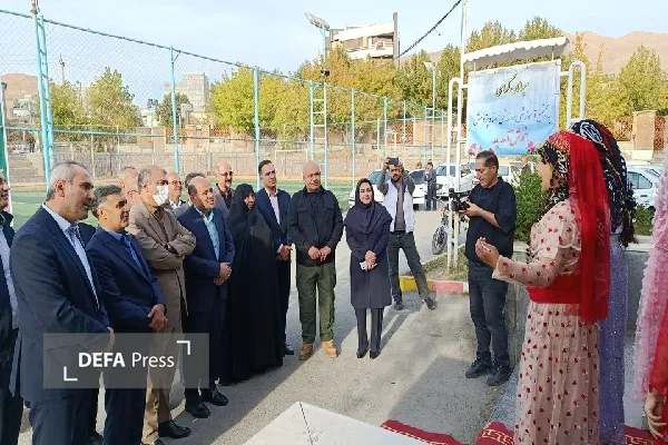 به مناسبت هفته ورزش ۴۴ پروژه ورزشی درون‌مدرسه‌ای در کردستان افتتاح شد