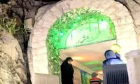 مراسم احیای نیمه شعبان در جوار شهدای گمنام «کهف الشهدا»