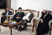 دیدار مشاور رئیس‌جمهور در امور روحانیت با جانباز جنگ ۱۲ روزه
