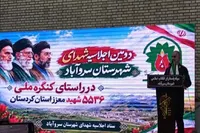 ملت ایران با تکیه بر فرهنگ ایثار و شهادت در برابر توطئه‌های دشمنان ایستاده است