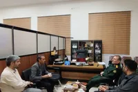 نشست تخصصی اداره کل حفظ آثار قزوین با مستندساز قزوینی جهت ساخت مستند مناطق آسیب‌دیده جنگ رمضان