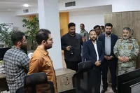 رئیس سازمان پدافند غیرعامل از خبرگزاری دفاع مقدس بازدید کرد
