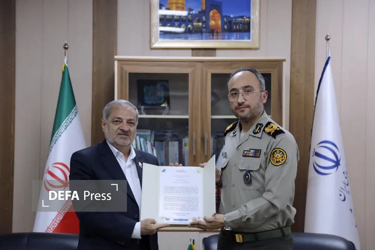 دیدار امیر «اردلان» معاون نیروی انسانی ارتش با وزیر آموزش و پرورش
