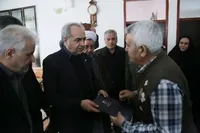 دیدار استاندار آذربایجان‌شرقی با خانواده شهدا در ملکان