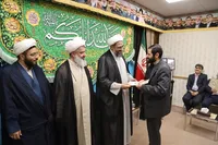 تجلیل نماینده ولی فقیه در استان همدان از خانواده‌های شهدای مدافع سلامت + تصاویر