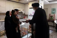 تصاویر/ دیدار نماینده ولی‌فقیه در البرز با خانواده‌های شهدای جنگ رمضان