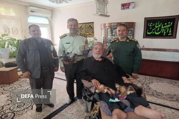 جانباز سرافراز «غلامحسین صفایی»