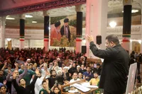 تصاویر/ عزاداری شب شهادت امام حسن عسکری (ع) در حرم کریمه اهل بیت (س)