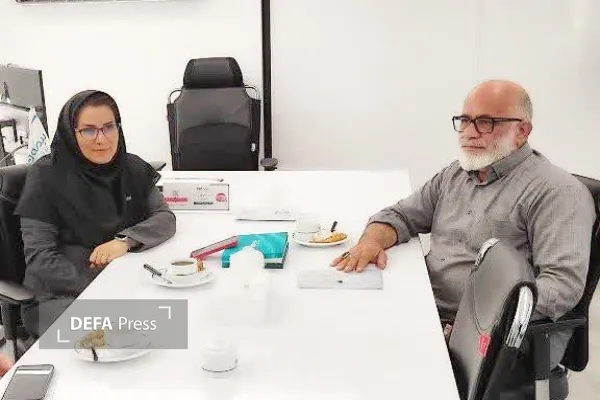 دیدار مسئول دفتر حفظ آثار شهرستان قزوین با مدیر بیمه دی استان