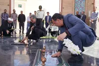 تصاویر/ برگزاری آیین باشکوه هفتمین روز خاک‌سپاری رهبر شهید در دانشگاه علوم پزشکی بیرجند