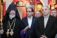 تصاویر/ حضور معاون سیاسی اجتماعی استاندار آذربایجان شرقی و مدیر کل حوزه استاندار در جشن میلاد مسیح در تبریز و تجلیل از خانواده های شهدای ارامنه