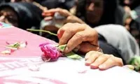 تشییع پیکر‌ یک شهید گمنام در بهداری نیروی زمینی سپاه