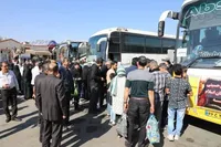 اعلام نرخ مصوب کرایه اتوبوس‌ها برای تردد زائران در استان آذربایجان غربی