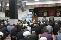 برگزاری مراسم بزرگداشت رهبر شهید انقلاب در ملایر+ تصاویر