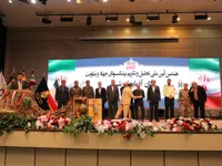 تصاویر/ تجلیل از پیشکسوتان جهاد و مقاومت آذربایجان شرقی در نخستین روز هفته دفاع مقدس (۱)