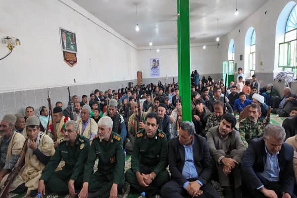 برگزاری مراسم روایت‌گری «حماسه برنو‌ها در کوه سیاه» در دهدشت+ تصاویر