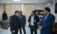 فیلم/ بازدید مسئولان رسانه‌ای ستاد کل نیروهای مسلح از خبرگزاری دفاع مقدس
