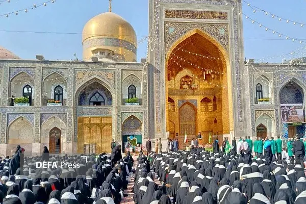 شروع سال تحصیلی در حرم امام رضا(ع)