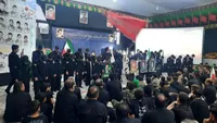 تصاویر/ گرامیداشت یاد و خاطره شهدای روستای خورآباد