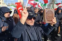 فیلم/ تلألو بصیرت مردم اردبیل در محکومیت مزدوران و اغتشاشگران