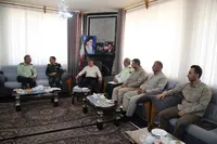 دیدار مدیرکل حفظ آثار دفاع مقدس و مقاومت آذربایجان غربی با فرمانده انتظامی استان