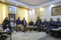 دیدار با خانواده شهیدان همراه دیرین رهبر شهید انقلاب