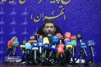 فیلم/ نشست خبری آیین وداع، نماز و تشییع پیکر مطهر آقای شهیدان