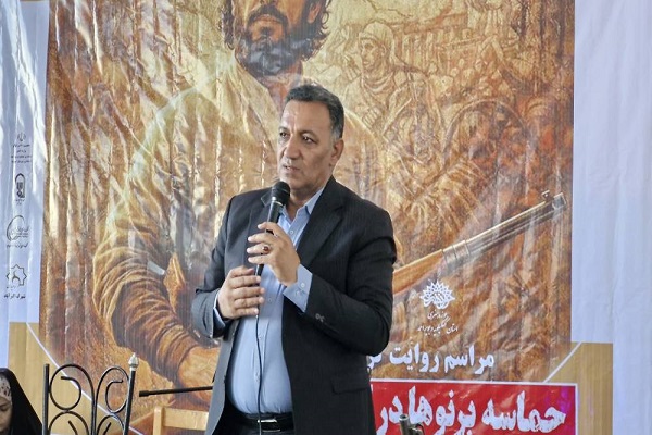 برگزاری مراسم روایت‌گری «حماسه برنو‌ها در کوه سیاه» در دهدشت+ تصاویر