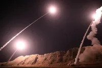 Second Wave of Iranian Missiles Fired Towards the Center of the Occupied Territories