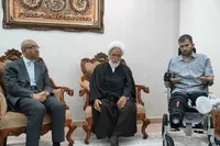 حجت الاسلام غفوری: جانباز حسین محمدی، از علمداران و جلودار عرصه تبیین در جامعه است