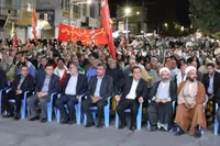 فیلم/ دویست و نهمین اجتماع شبانه مردمی ایلام