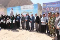 ۱۵۰۰ نهال به یاد دختران شهدا در کرمان غرس شد