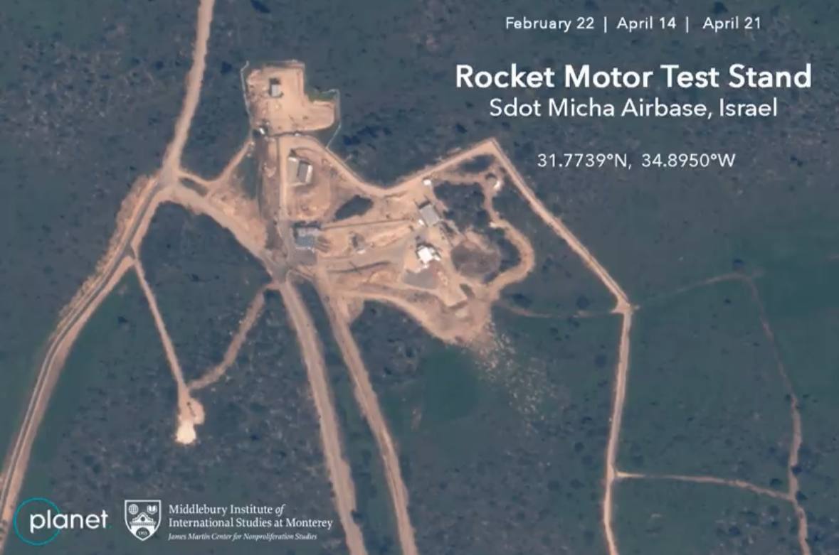 Explosion of Ammonium Perchlorate Tanks and Arrow Missiles Deep in the Occupied Territories Explosion of Ammonium Perchlorate Tanks and Arrow Missiles Deep in the Occupied Territories