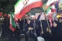 تصاویر/ تجدید بیعت مردم سمنان با امام امت در اجتماع «شب‌های اقتدار حسینی»