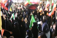 فیلم/ شهرستان دهلران هم‌نوا با وطن: شکوه حضور در خیابان‌های شهر
