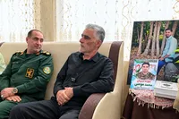 تصاویر/ دیدار سرهنگ عزیزی با خانواده شهدا و پیشکسوت فراجا