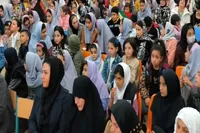 فیلم/ از دختر شهید جنگ رمضان و دختران نمونه شهرستان دهگلان تجلیل شد