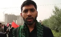 فیلم/ زائر پاکستانی: رهبر شهید ایران راه عزت حسینی را پیمود