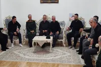 دیدار شهردار تهران با خانواده سردار شهید حسین‌پور