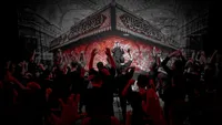 تصاویر/ عزاداری شب عاشورا؛ هیئت حداث الحسین (ع) اراک